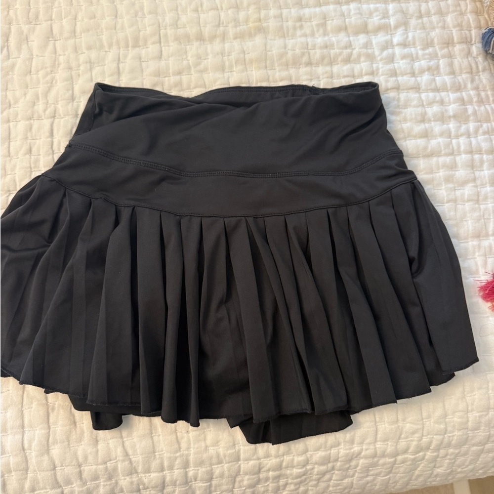 Black goldhinge athletic Skirt